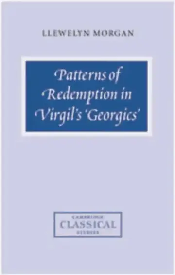 Cover of Patterns of Redemption in Virgil's Georgics'