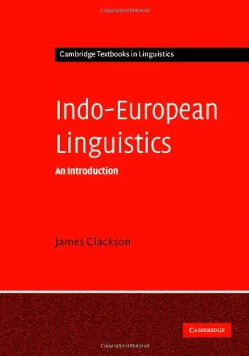 Cover of Indo-European Linguistics