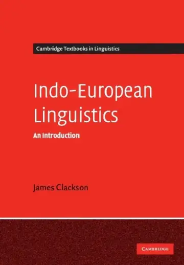 Cover of Indo-European Linguistics