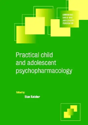 Cover of Practical Child and Adolescent Psychopharmacology