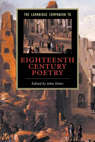 Cover of The Cambridge Companion to Eighteenth-Century Poetry