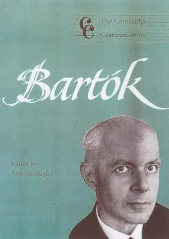 Cover of The Cambridge Companion to Bartók