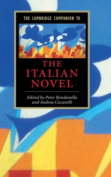 Cover of The Cambridge Companion to the Italian Novel