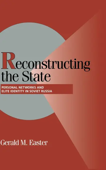 Cover of Reconstructing the State