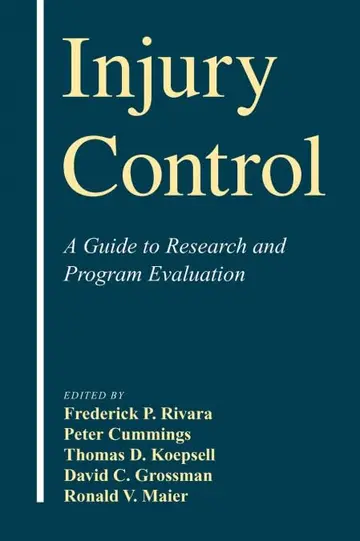 Cover of Injury Control