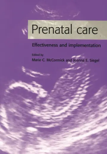 Cover of Prenatal Care