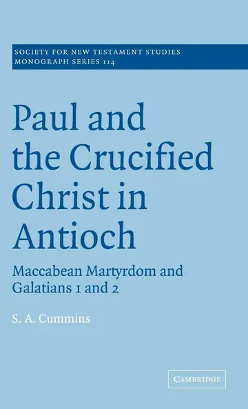 Cover of Paul and the Crucified Christ in Antioch