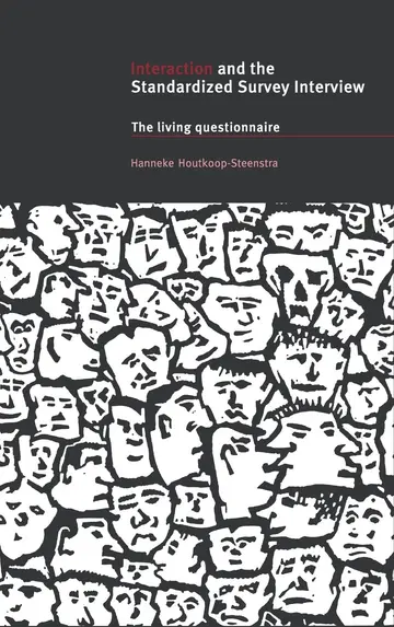 Cover of Interaction and the Standardized Survey Interview