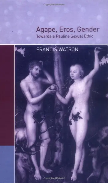 Cover of Agape, Eros, Gender