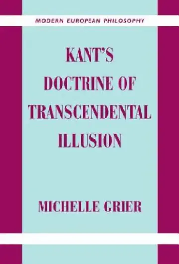 Cover of Kant's Doctrine of Transcendental Illusion