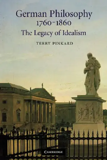 Cover of German Philosophy 1760 1860