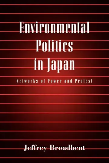 Cover of Environmental Politics in Japan
