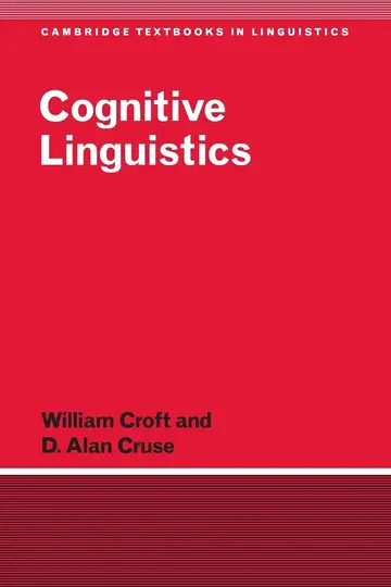 Cover of Cognitive Linguistics