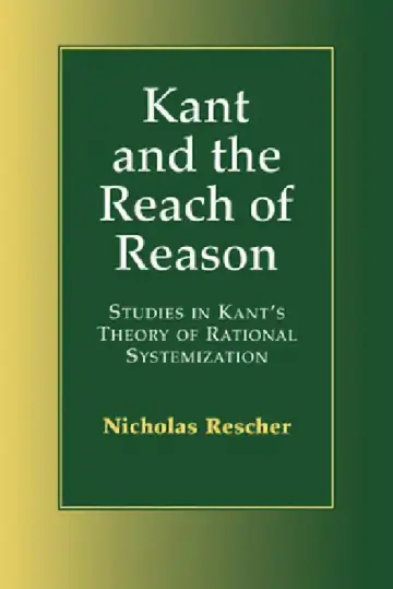Cover of Kant and the Reach of Reason
