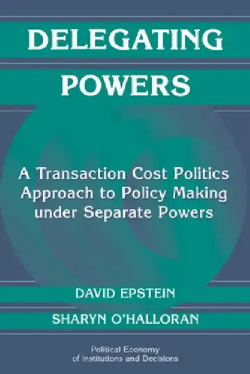 Cover of Delegating Powers