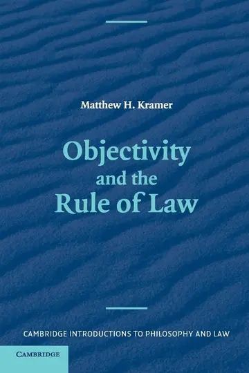 Cover of Objectivity and the Rule of Law