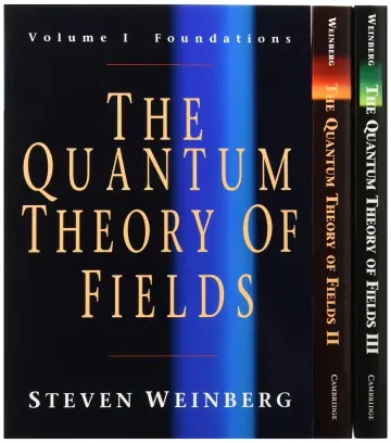 Cover of Quantum Theory of Fields 3 Volume Paperback Set