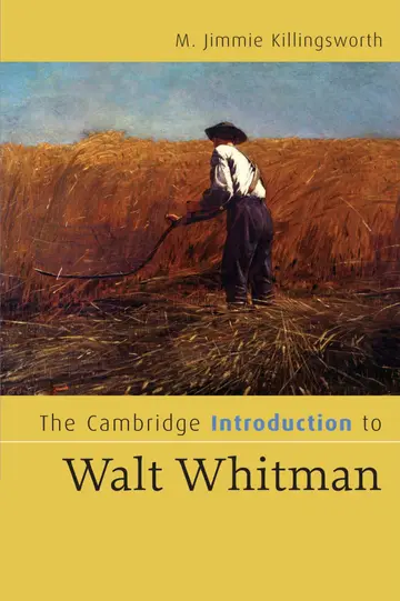 Cover of The Cambridge Introduction to Walt Whitman