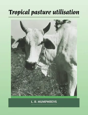 Cover of Tropical Pasture Utilisation