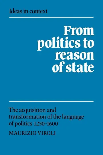Cover of From Politics to Reason of State