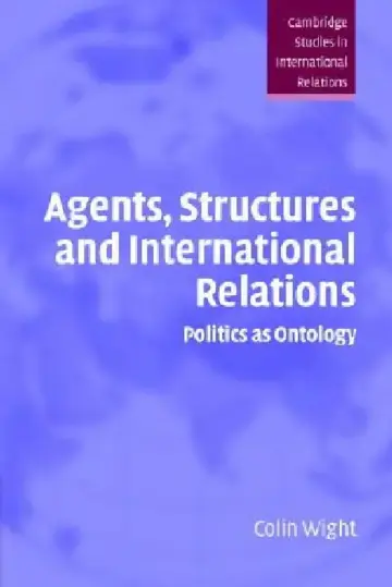 Cover of Agents Structures Intntl Relations