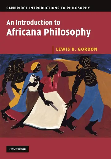 Cover of An Introduction to Africana Philosophy (pb 2008)