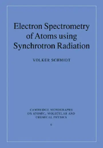 Cover of Electron Spectrometry of Atoms Using Synchrotron Radiation