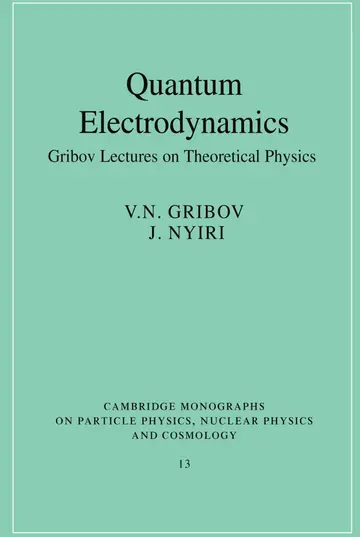 Cover of Quantum Electrodynamics