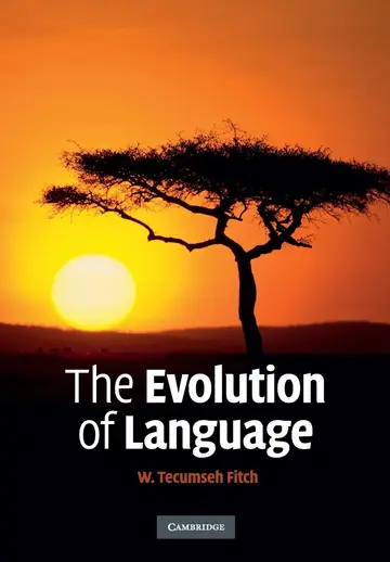 Cover of The Evolution of Language