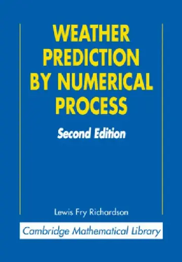 Cover of Weather Prediction by Numerical Process
