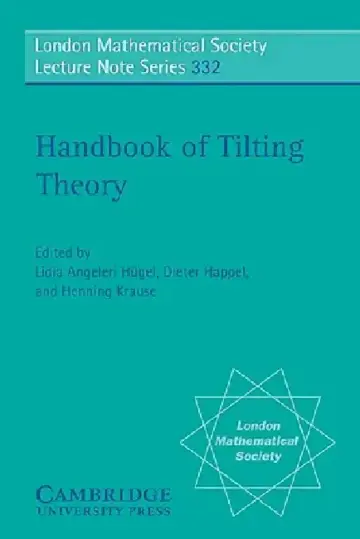 Cover of Handbook of Tilting Theory