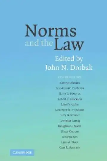 Cover of Norms and the Law