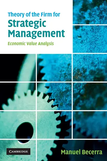Cover of Theory of the Firm for Strategic Management
