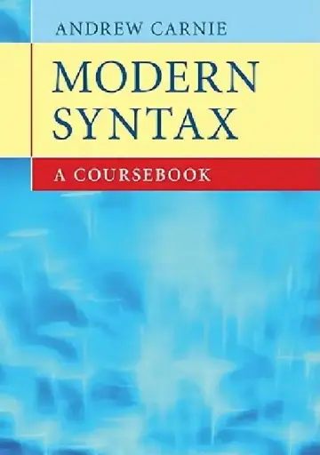 Cover of Modern Syntax