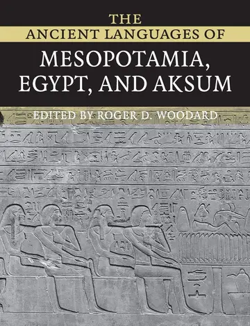 Cover of The Ancient Languages of Mesopotamia, Egypt and Aksum