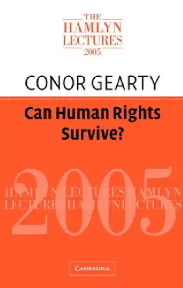 Cover of Can Human Rights Survive?