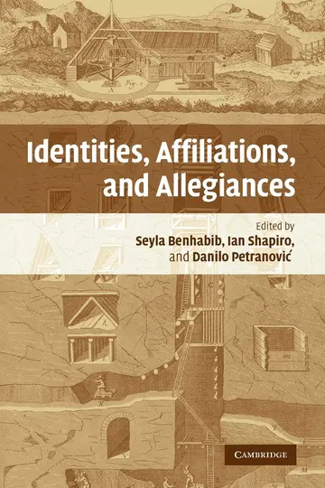 Cover of Identities, Affiliations, and Allegiances