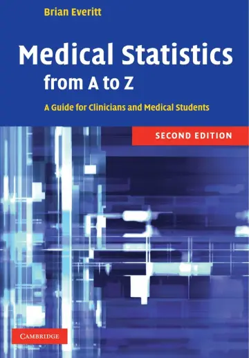 Cover of Medical Statistics from A to Z
