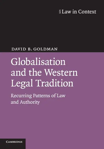 Cover of Globalisation and the Western Legal Tradition