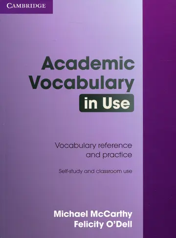 Cover of Academic Vocabulary in Use with Answers