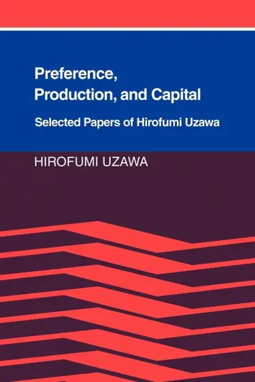 Cover of Preference, Production and Capital