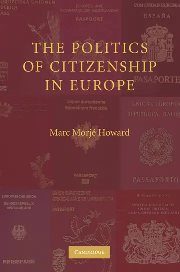 Cover of The Politics of Citizenship in Europe