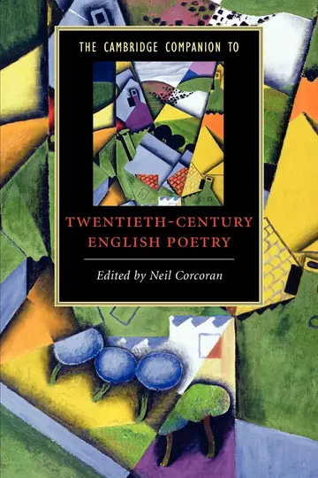 Cover of The Cambridge Companion to Twentieth-Century English Poetry