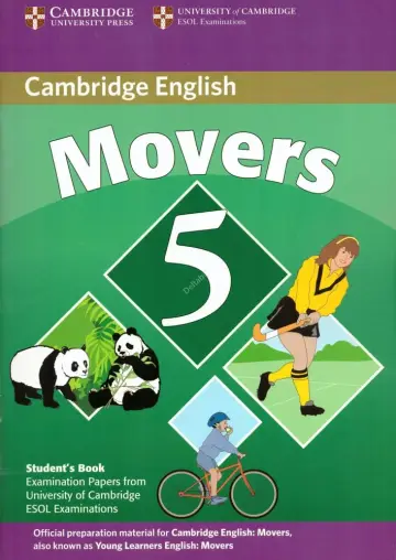Cover of Cambridge Young Learners English Tests Movers 5 Student Book