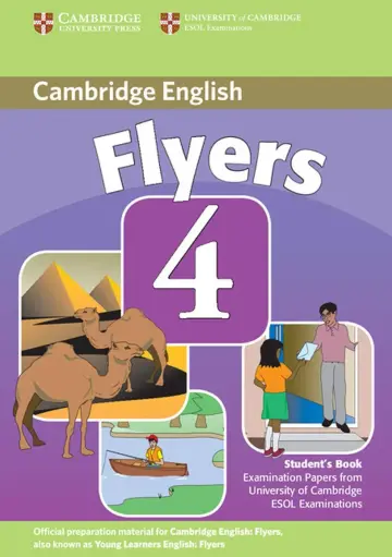 Cover of Cambridge Young Learners English Tests Flyers 4 Student's Book