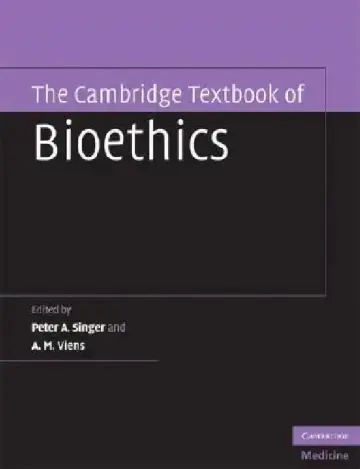 Cover of The Cambridge Textbook of Bioethics