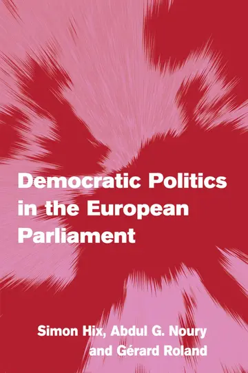 Cover of Democratic Politics in the European Parliament