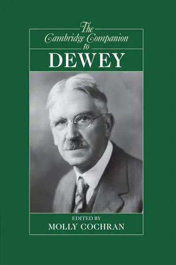 Cover of The Cambridge Companion to Dewey