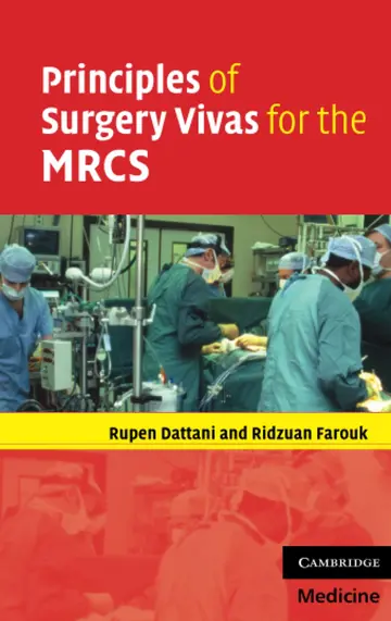 Cover of Principles of Surgery Vivas for the MRCS