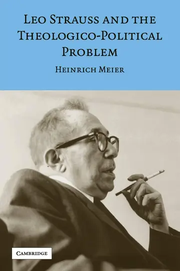 Cover of Leo Strauss and the Theologico-Political Problem